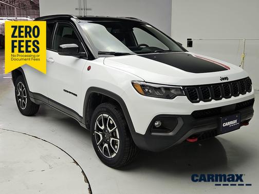 White 2025 Jeep Compass Trailhawk