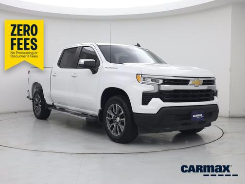 White 2022 Chevrolet Silverado 1500 LT