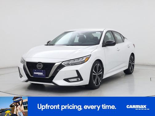 White 2021 Nissan Sentra SR
