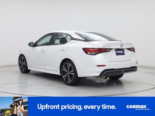 White 2021 Nissan Sentra SR