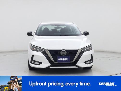 White 2021 Nissan Sentra SR