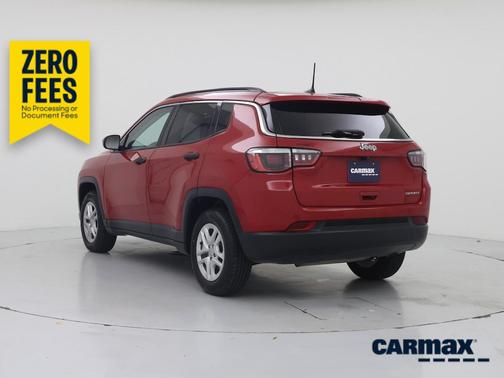Red 2020 Jeep Compass Sport