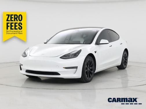 White 2022 Tesla Model 3 Long Range
