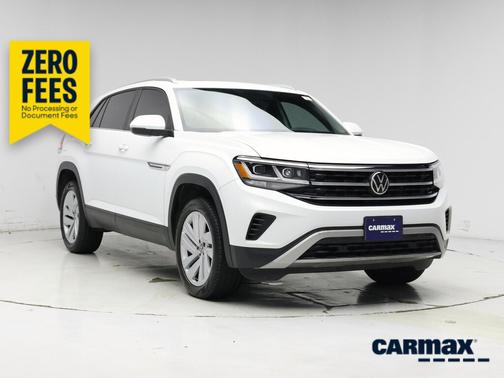 White 2021 Volkswagen Atlas Cross Sport SE w/Tech