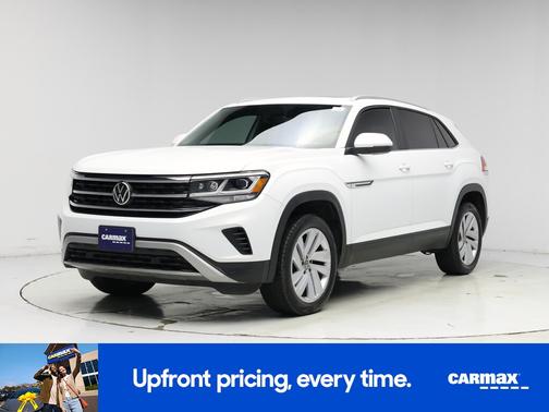 White 2021 Volkswagen Atlas Cross Sport SE w/Tech