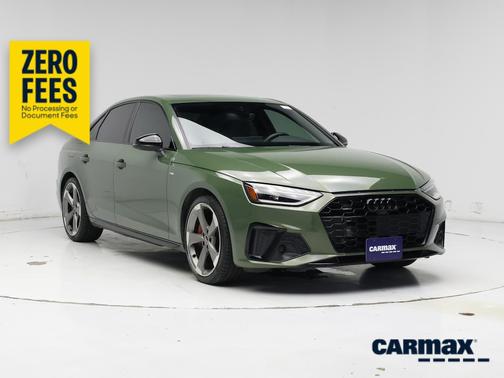 Green 2023 Audi A4 S-Line Premium Plus