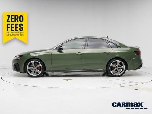 Green 2023 Audi A4 S-Line Premium Plus