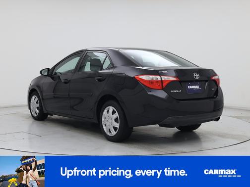 Black 2016 Toyota Corolla LE