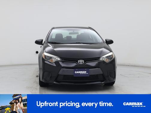 Black 2016 Toyota Corolla LE