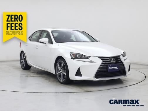 White 2019 Lexus IS 300