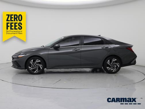 Gray 2025 Hyundai ELANTRA Limited