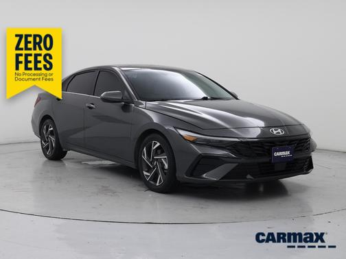 Gray 2025 Hyundai ELANTRA Limited