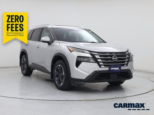Silver 2024 Nissan Rogue SV