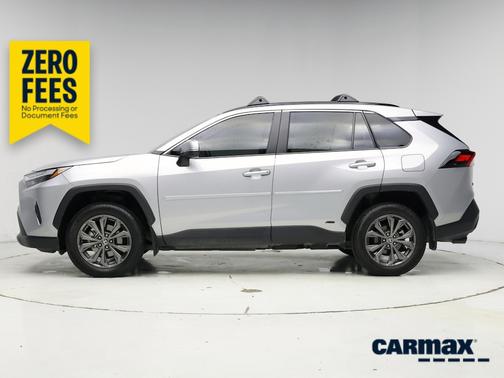 Silver 2024 Toyota RAV4 Hybrid XLE Premium