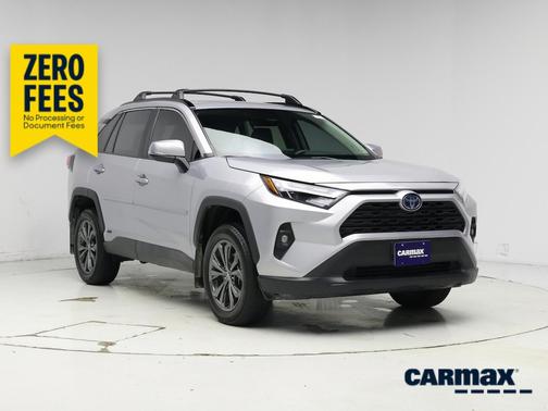 Silver 2024 Toyota RAV4 Hybrid XLE Premium