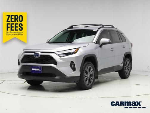 Silver 2024 Toyota RAV4 Hybrid XLE Premium