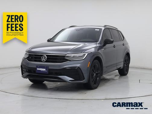 Gray 2022 Volkswagen Tiguan SE R-Line Black