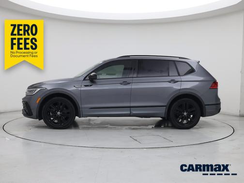 Gray 2022 Volkswagen Tiguan SE R-Line Black