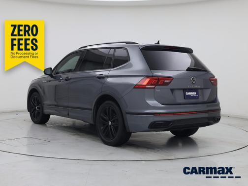Gray 2022 Volkswagen Tiguan SE R-Line Black