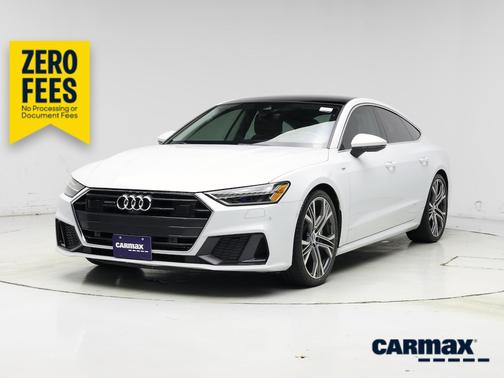 White 2019 Audi A7 Prestige