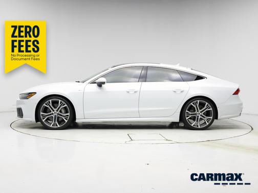White 2019 Audi A7 Prestige