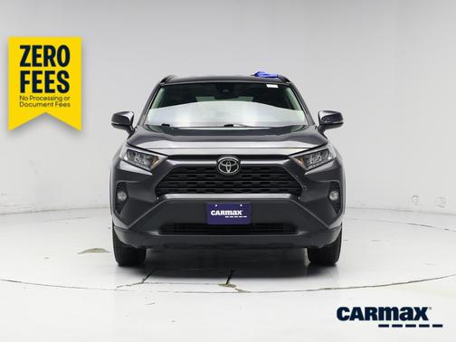 Gray 2021 Toyota RAV4 XLE