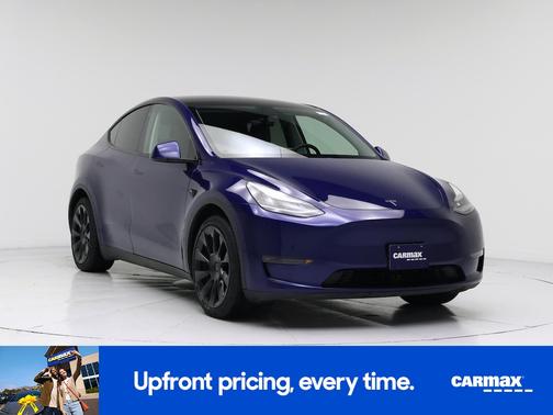 Blue 2021 Tesla Model Y Long Range
