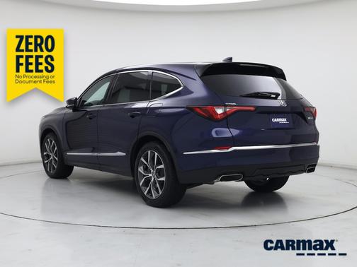 Blue 2022 Acura MDX