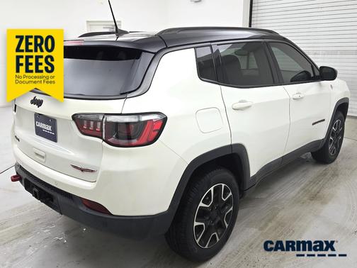 White 2021 Jeep Compass Trailhawk