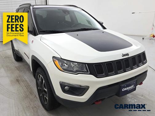White 2021 Jeep Compass Trailhawk