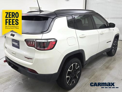 White 2021 Jeep Compass Trailhawk