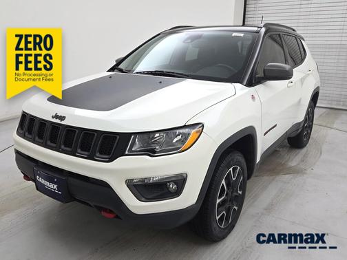 White 2021 Jeep Compass Trailhawk
