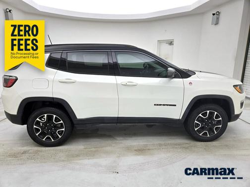 White 2021 Jeep Compass Trailhawk