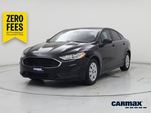 Black 2020 Ford Fusion S