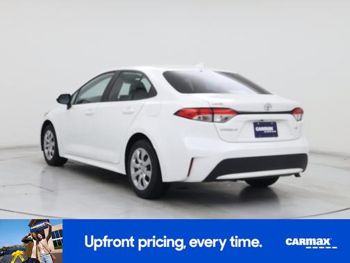 White 2022 Toyota Corolla LE