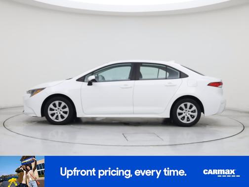 White 2022 Toyota Corolla LE