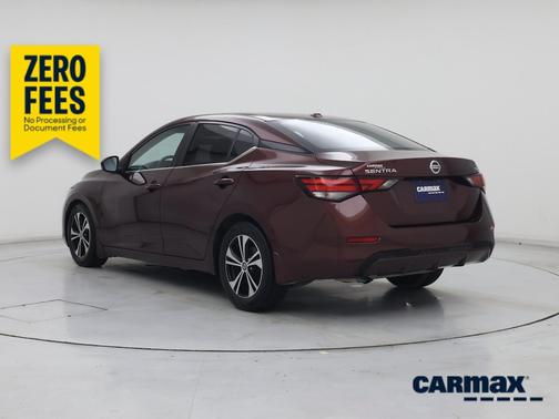 Burgundy 2020 Nissan Sentra SV