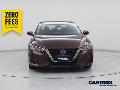 Burgundy 2020 Nissan Sentra SV