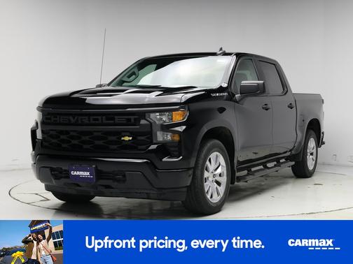 Black 2023 Chevrolet Silverado 1500 Custom