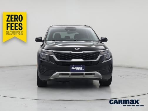 Black 2021 Kia Seltos S