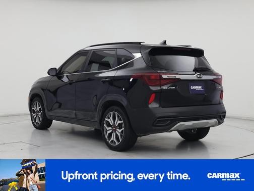 Black 2021 Kia Seltos S
