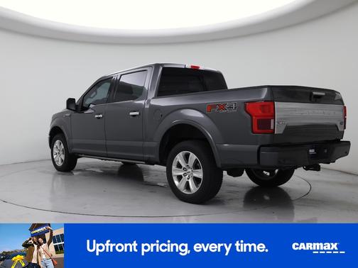Gray 2020 Ford F-150 Platinum