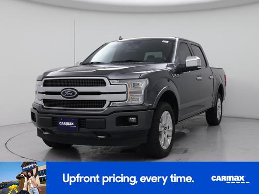 Gray 2020 Ford F-150 Platinum
