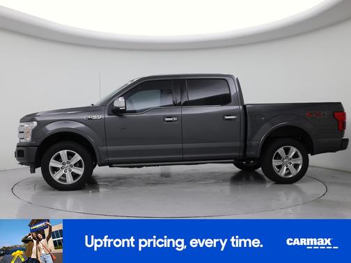 Gray 2020 Ford F-150 Platinum