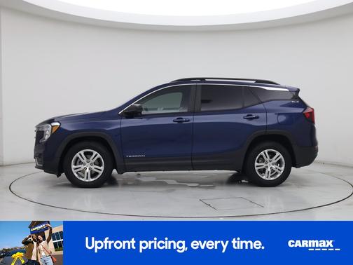 Blue 2022 GMC Terrain SLE