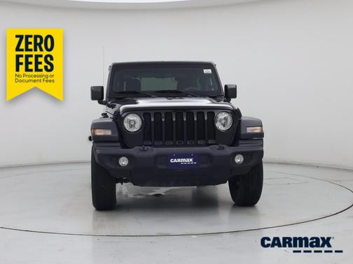 Black 2023 Jeep Wrangler Sport S
