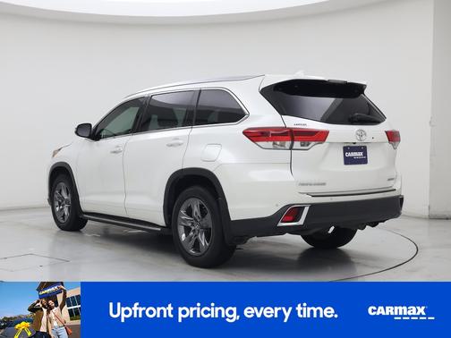 Pearl 2017 Toyota Highlander Limited Platinum