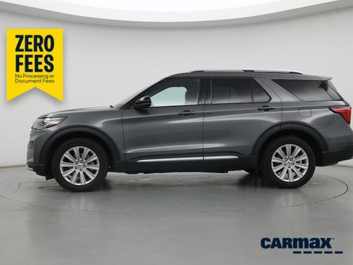 Gray 2025 Ford Explorer Platinum
