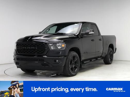 Black 2022 RAM 1500 Bighorn