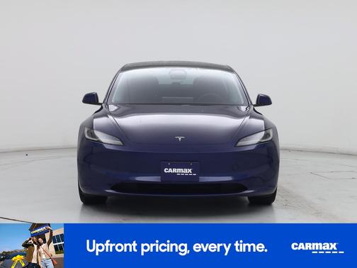 Blue 2025 Tesla Model 3 Long Range